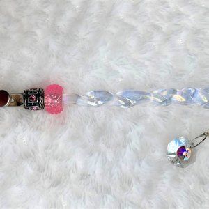 Icicle Bracelet Helper - Pink and Silver 2